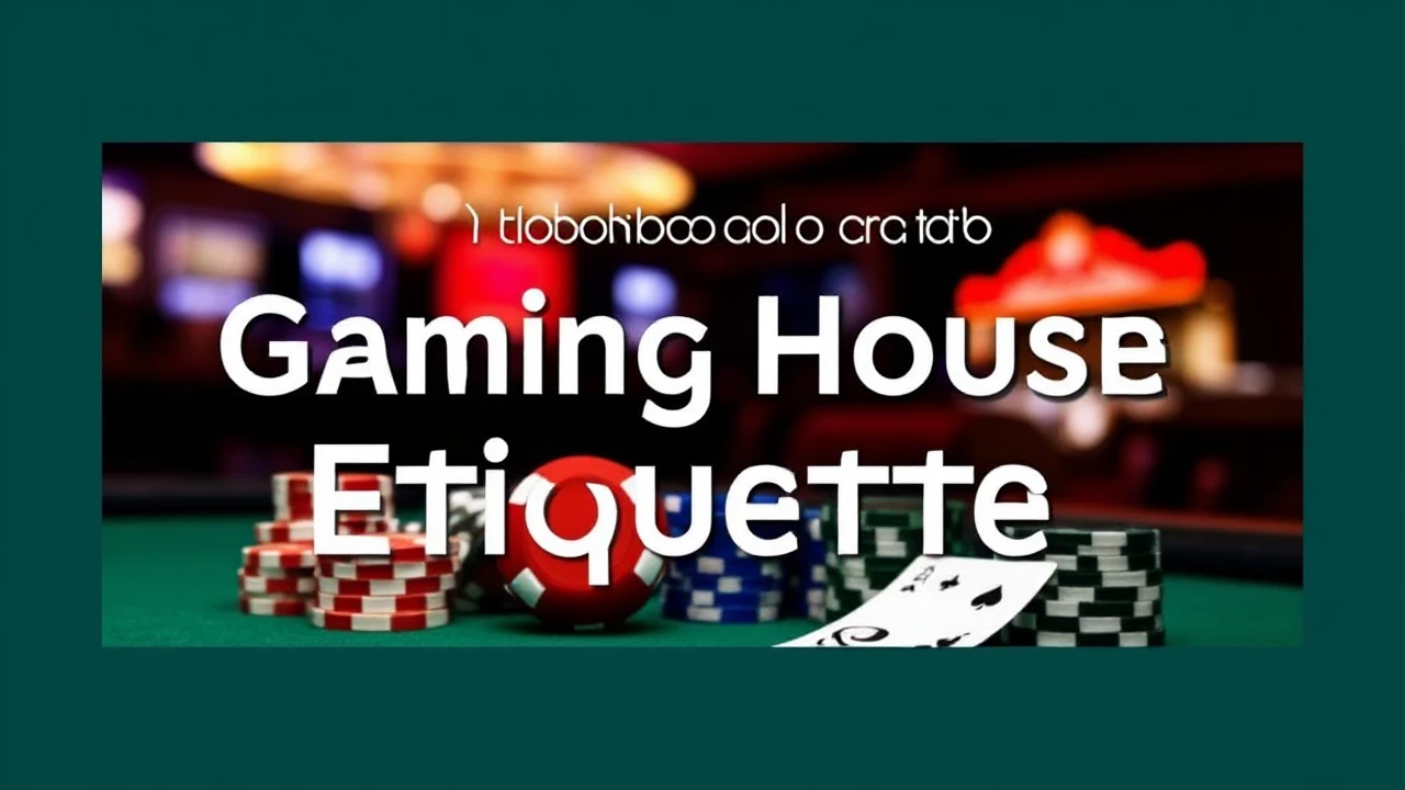 Your Definitive Handbook to Gaming House Etiquette