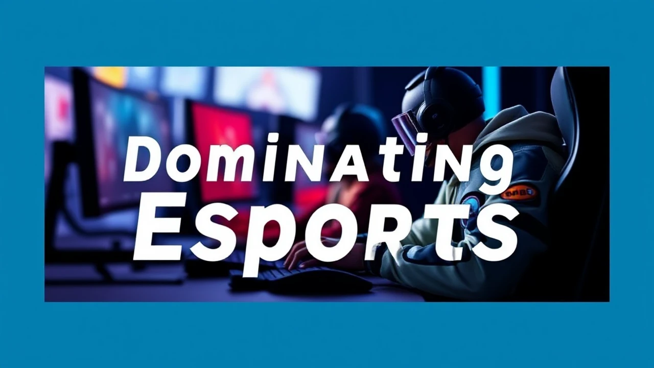 Dominating Esports: A Beginner's Introduction to Professional Gaming