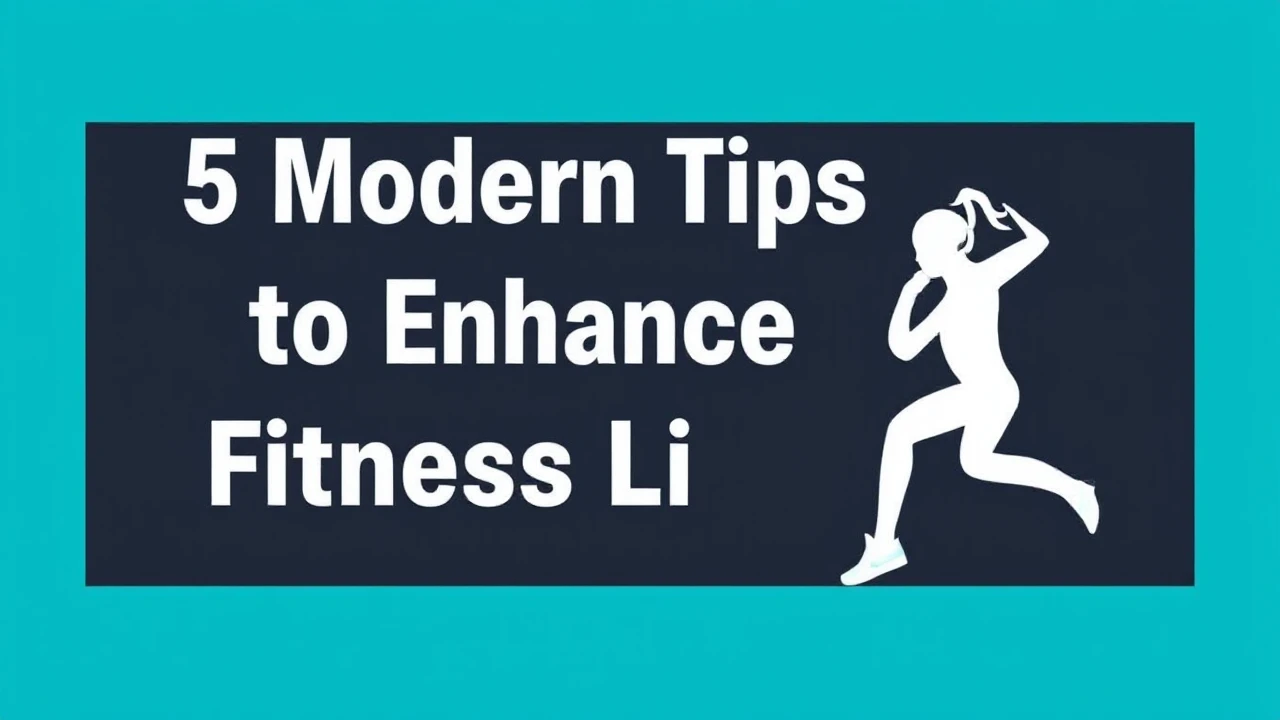 5 Modern Tips to Enhance Your Fitness Lifestyle