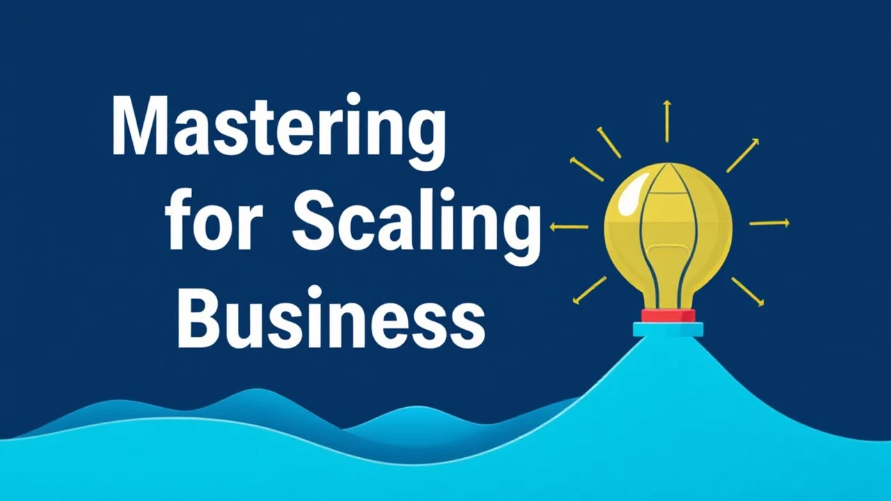 Mastering the Art for Scaling Your Business in 2022