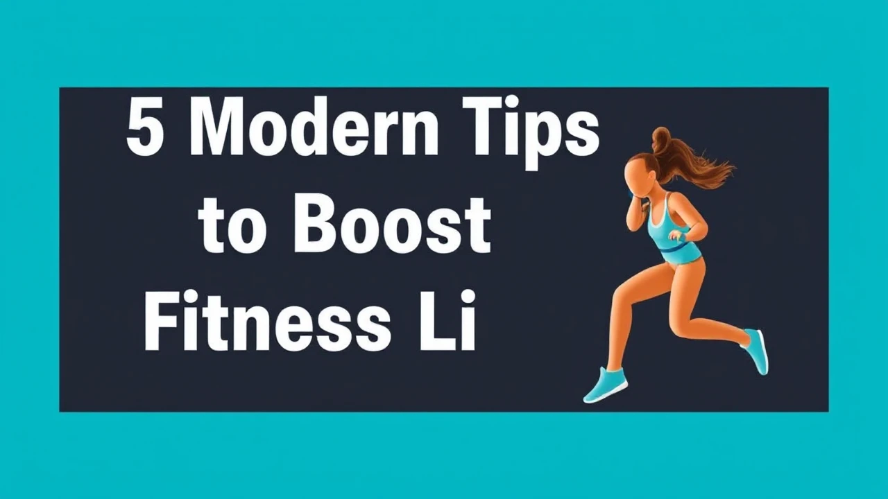 5 Modern Tips to Boost Your Fitness Lifestyle