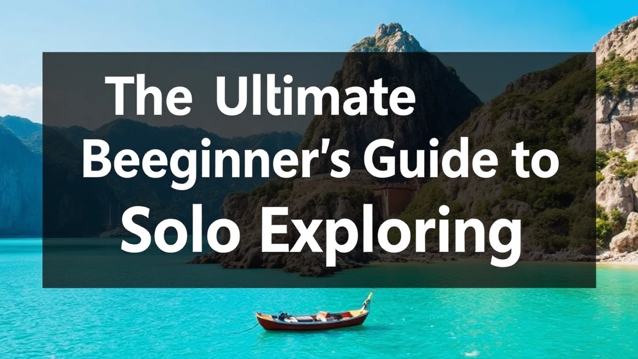The Ultimate Beginner's Guide to Solo Exploring