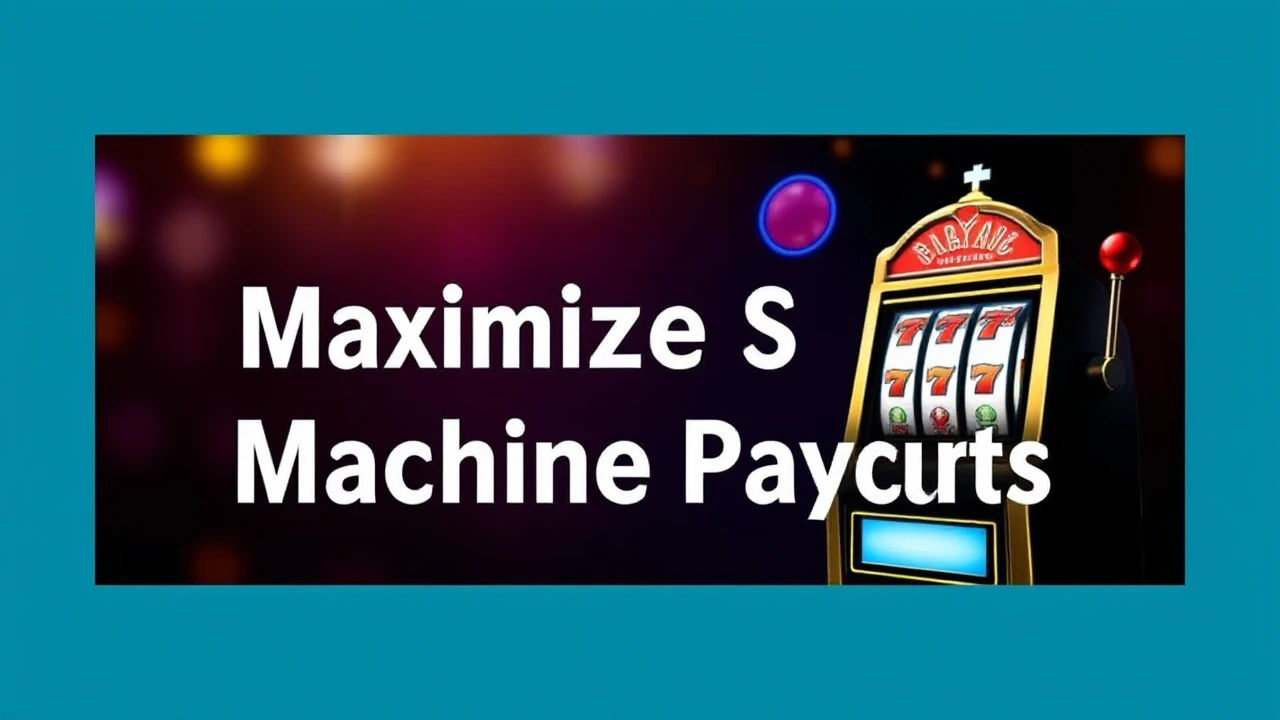 Your Go-To Manual for Maximizing Slot Machine Payouts
