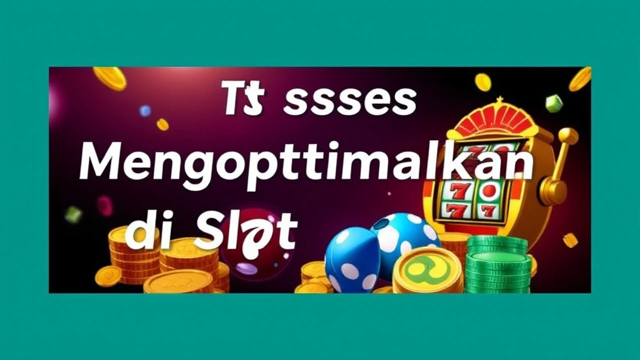Tips Sukses Mengoptimalkan Bonus di Slot Casino