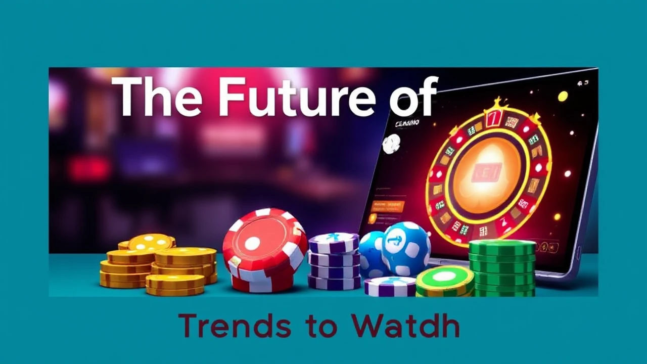 The Future of Online Casino Gambling: Trends to Watch