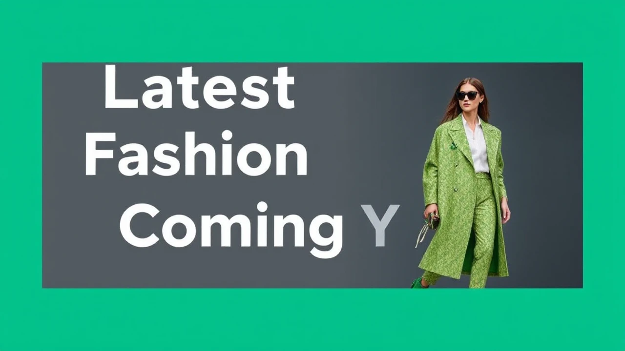 Latest Fashion Trends to Watch Out for in the Coming Year