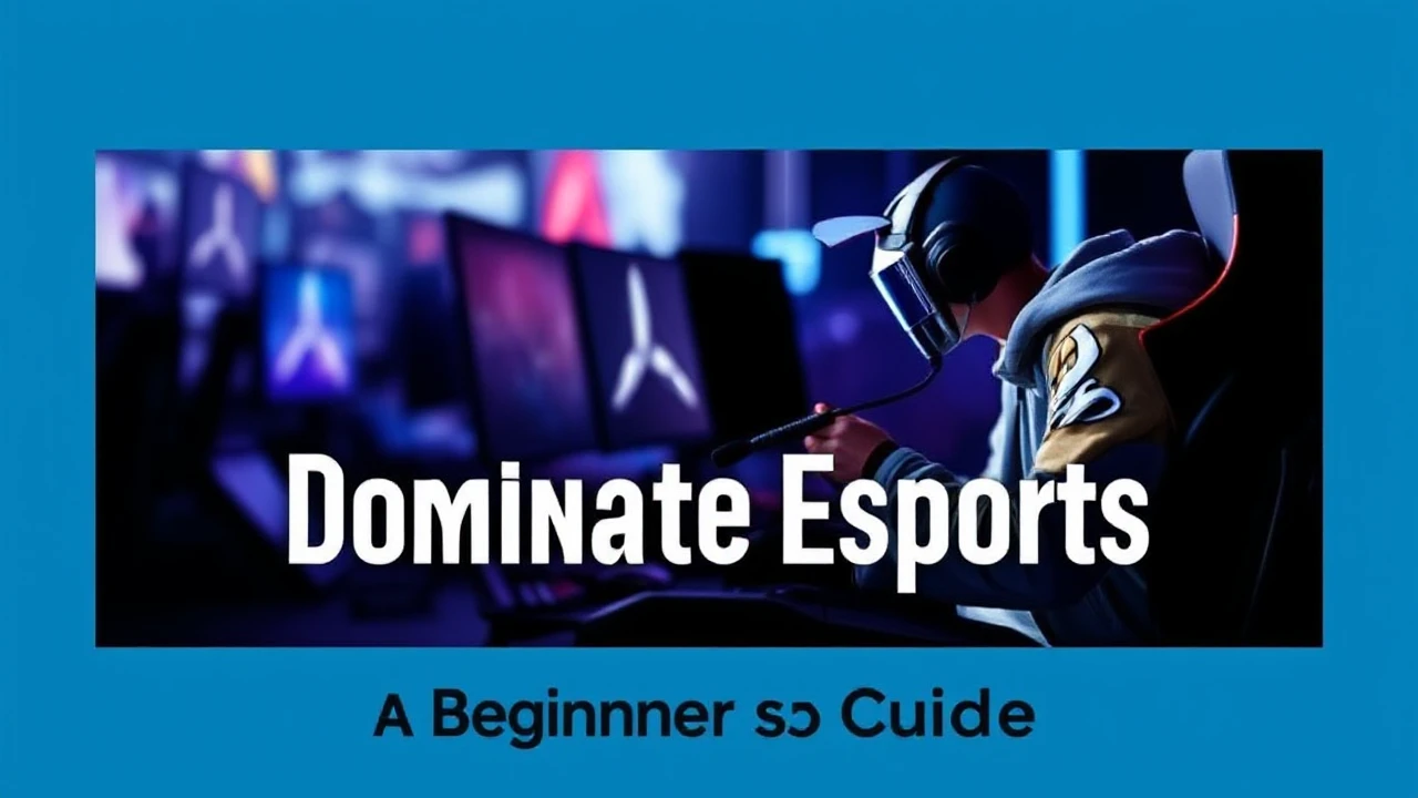 Dominate Esports: A Beginner's Guide to Professional Gaming