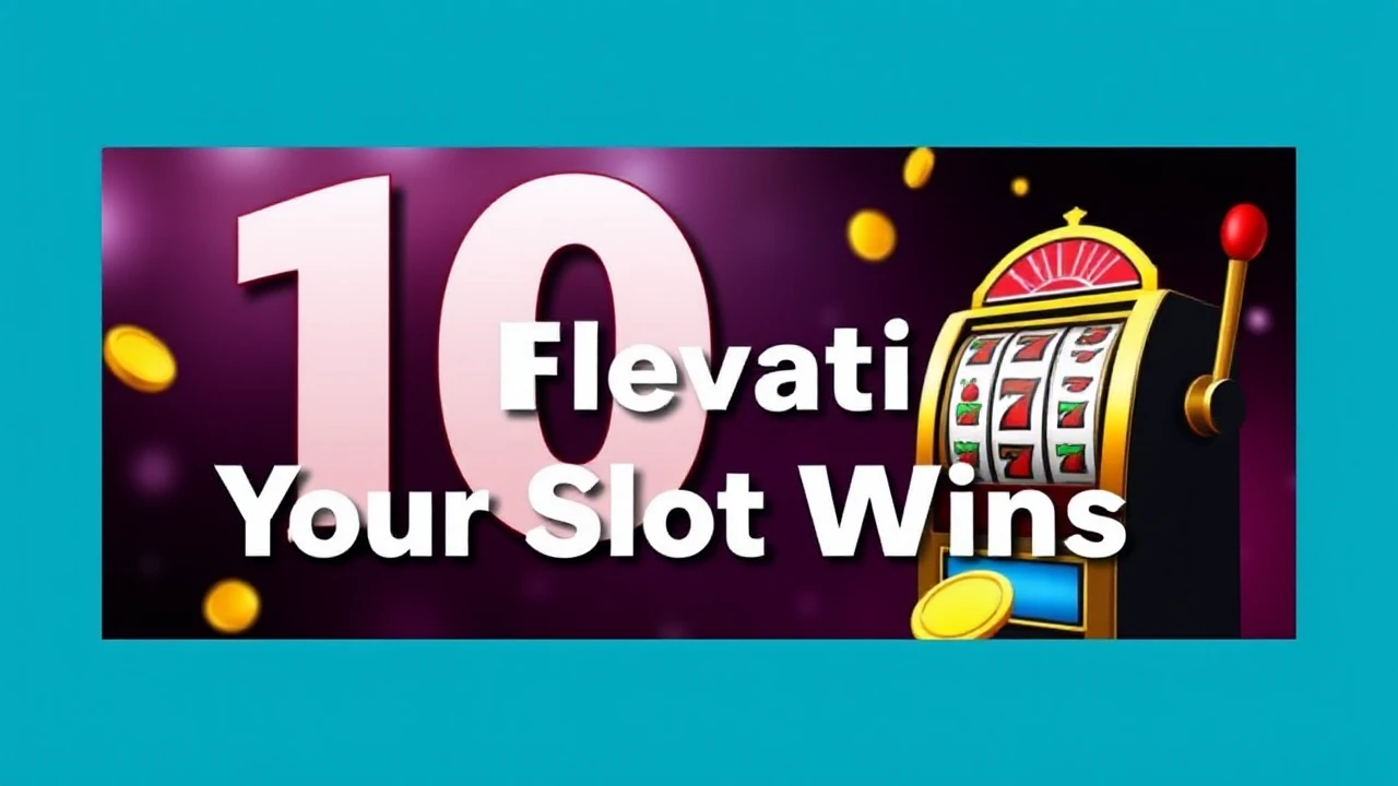 Effective 10 Tips for Elevating Your Slot Wins