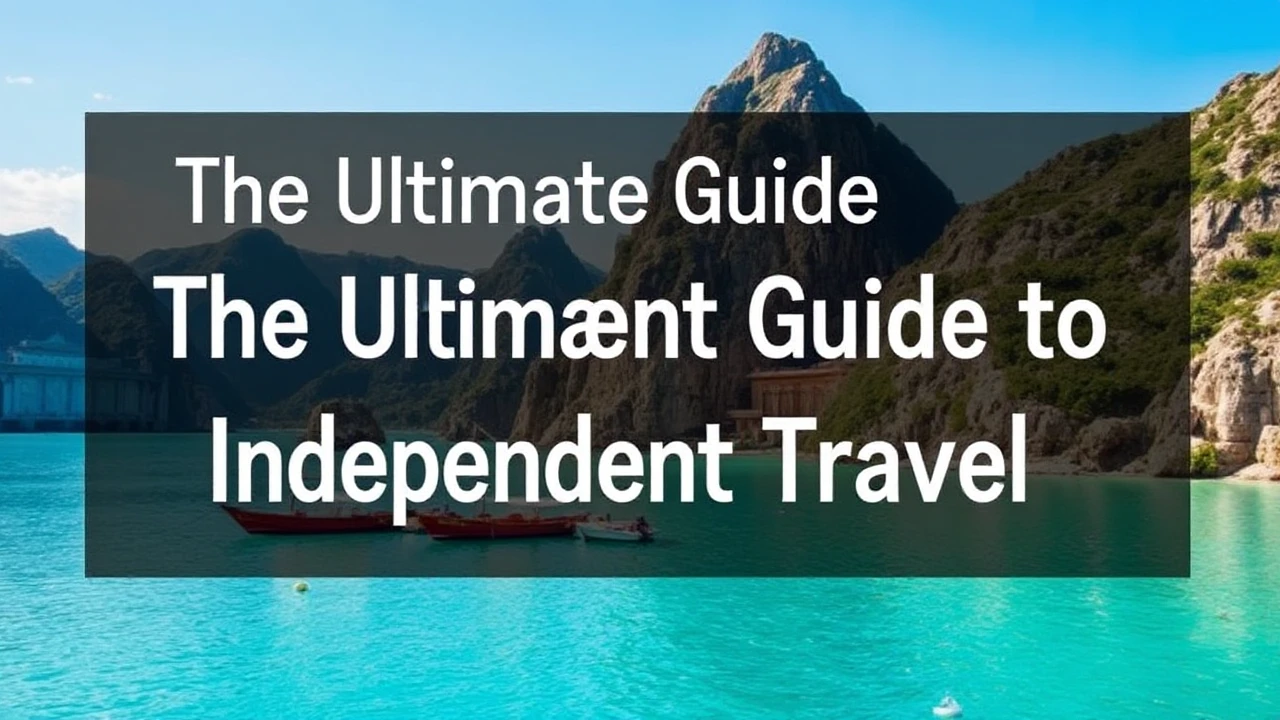 The Ultimate Guide to Independent Travel: Top Tips for Venturing into the World Solo