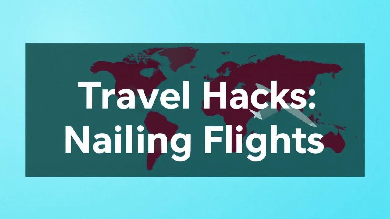 Ultimate Guide on Travel Hacks: Nailing Cheap Flights