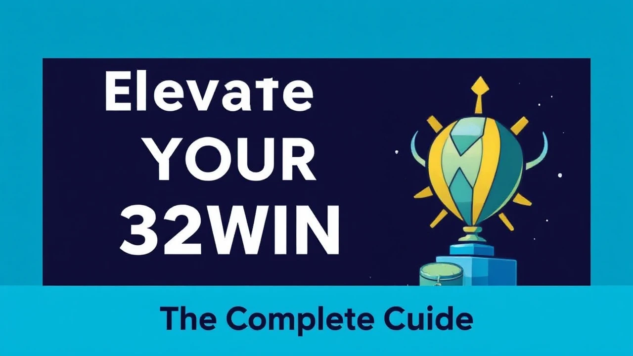 Elevate Your 32WIN Skills: The Complete Guide