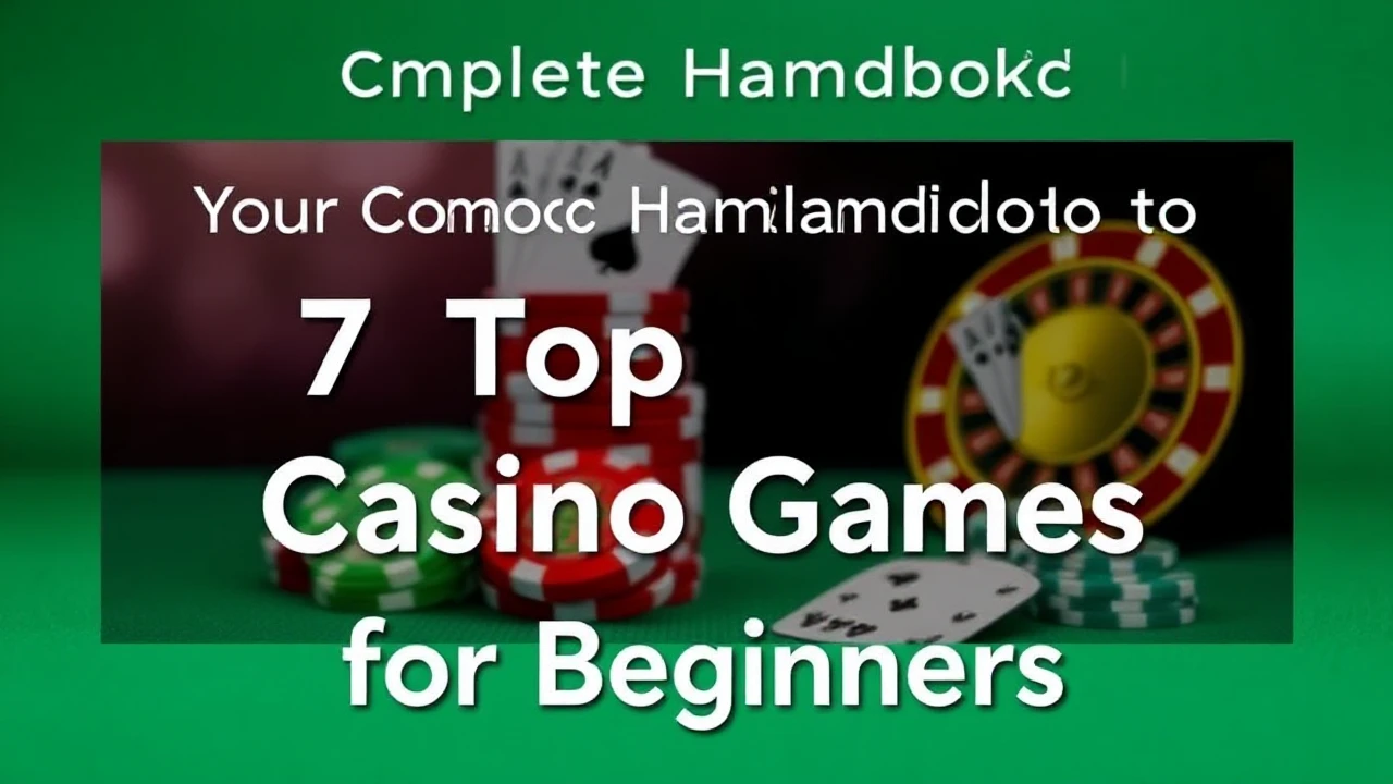 Your Complete Handbook to 7 Top Casino Games for Beginners