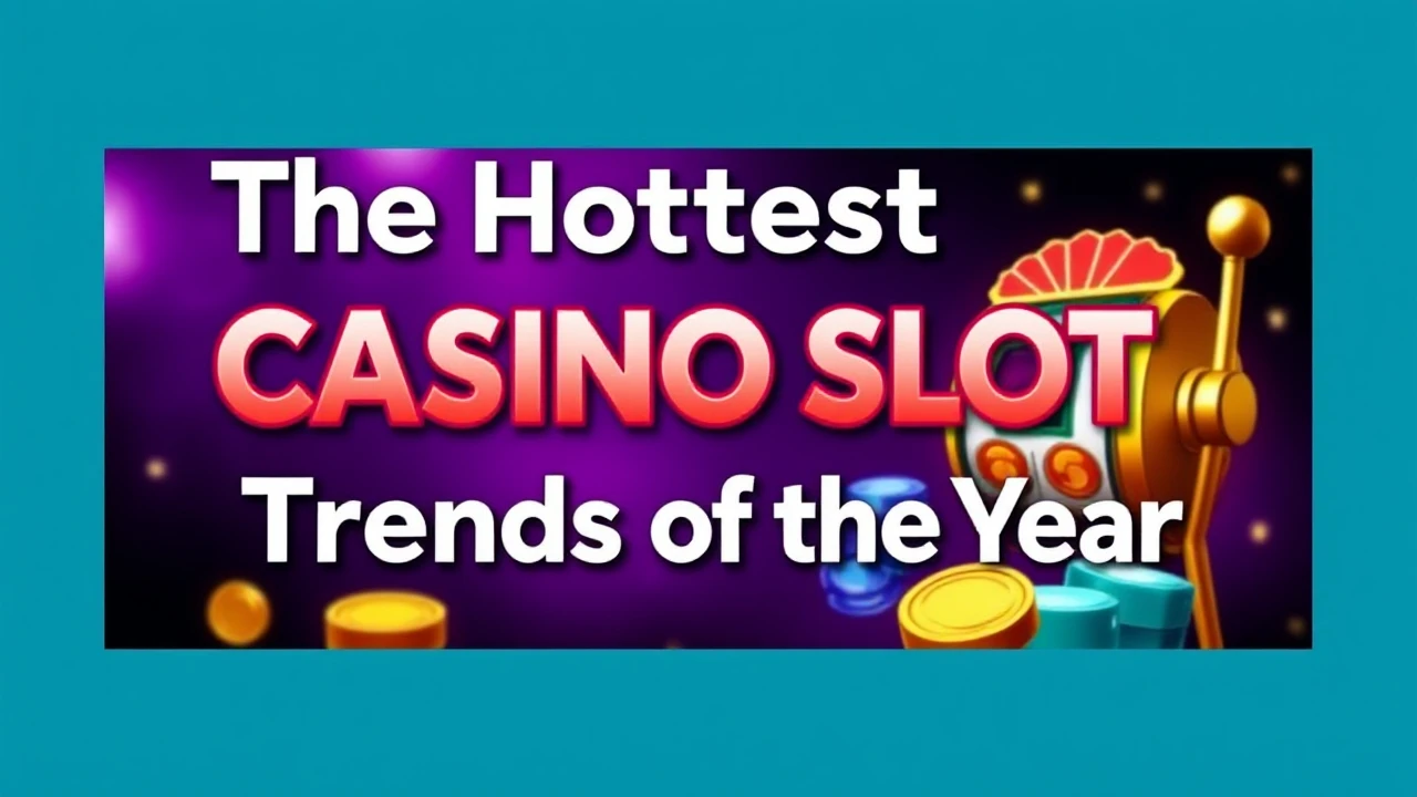 The Hottest Casino Slot Trends of the Year