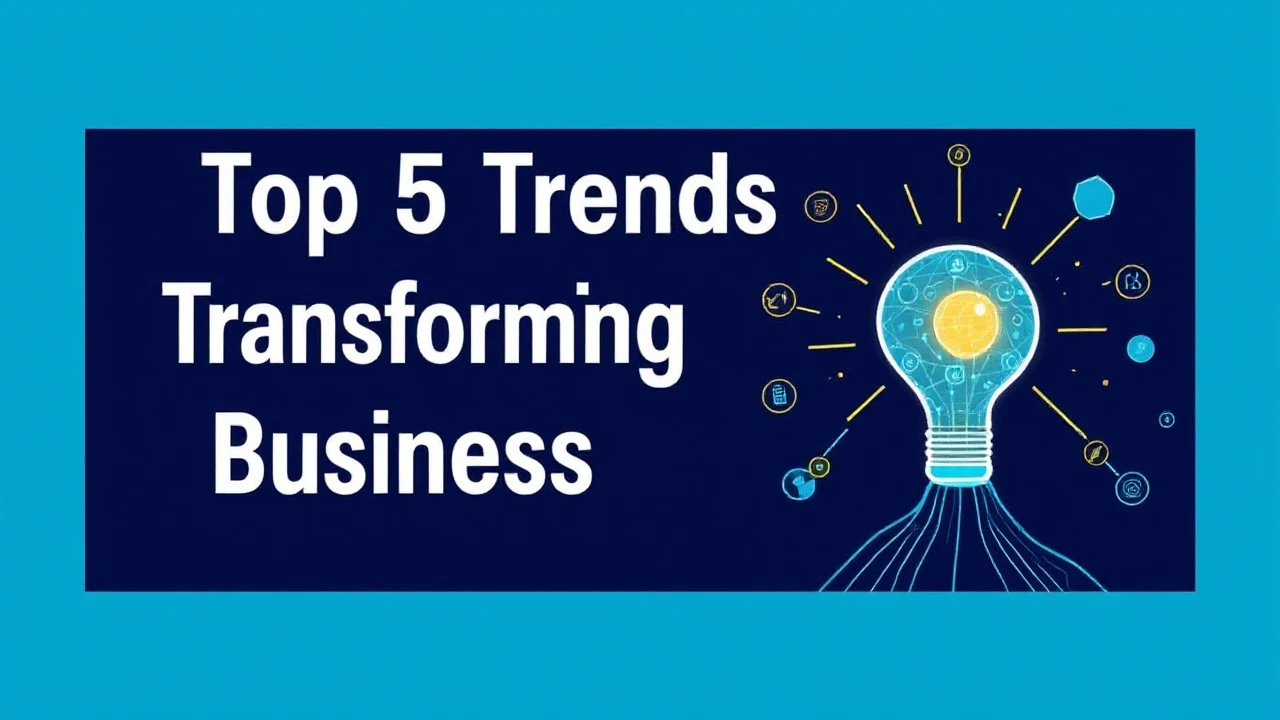 Exploring the Top 5 Trends Transforming the Future of Business Innovation