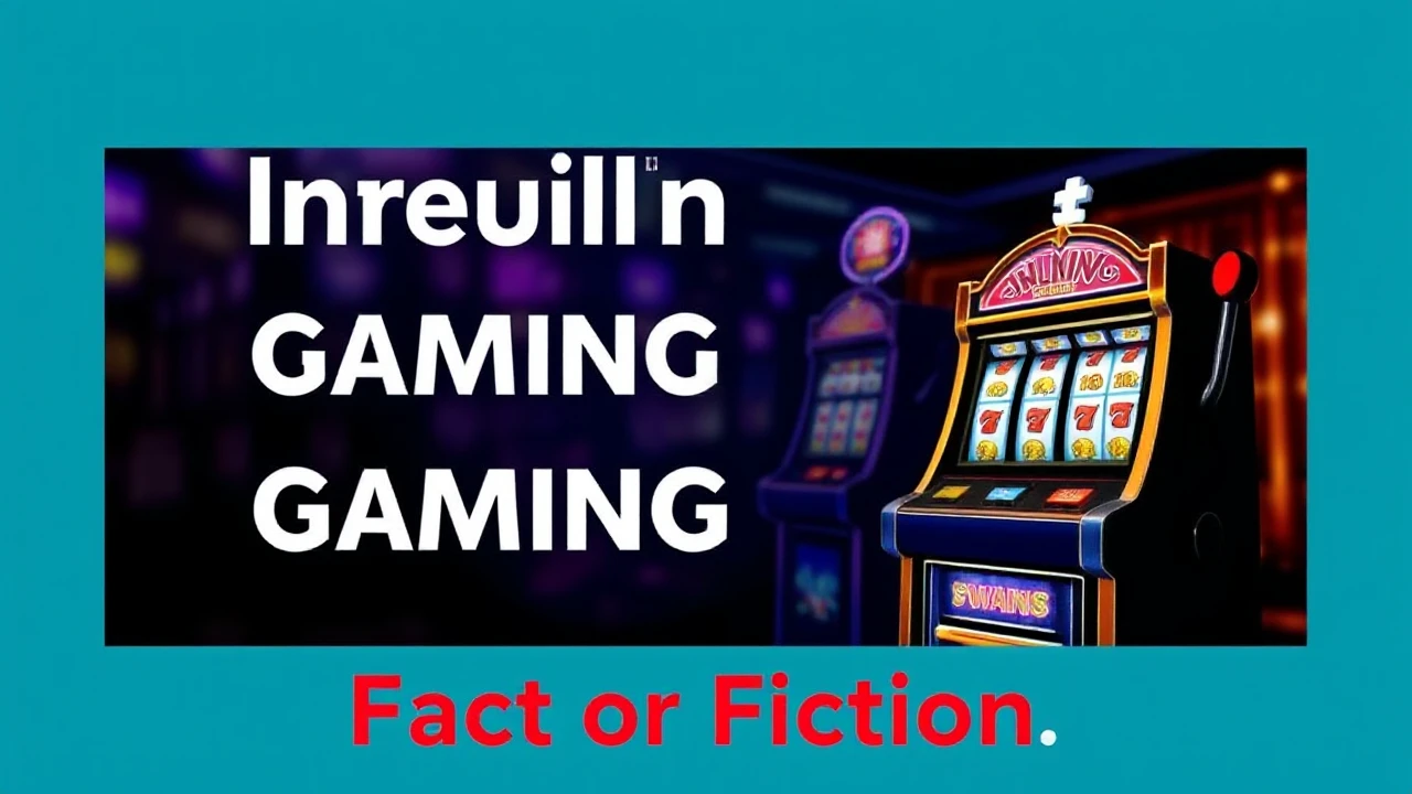 Unveiling Internet Gaming Machine Myths: Fact or Fiction?