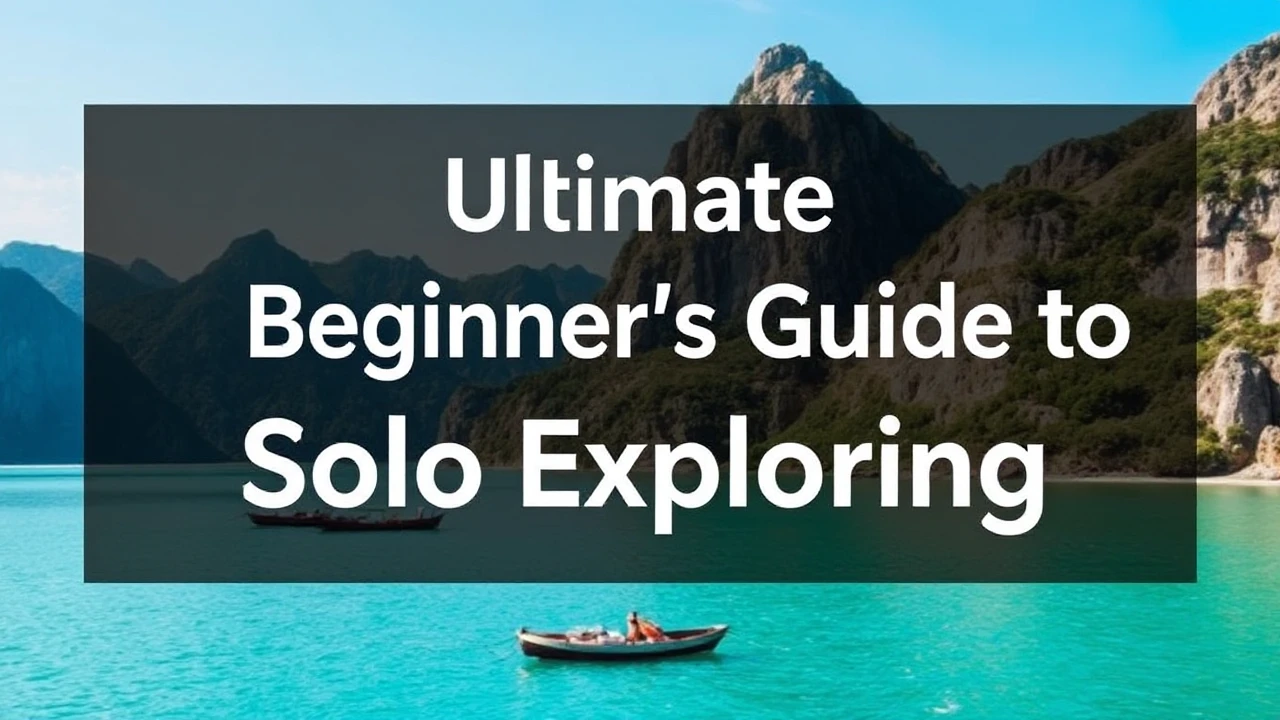 The Ultimate Beginner's Guide to Solo Exploring