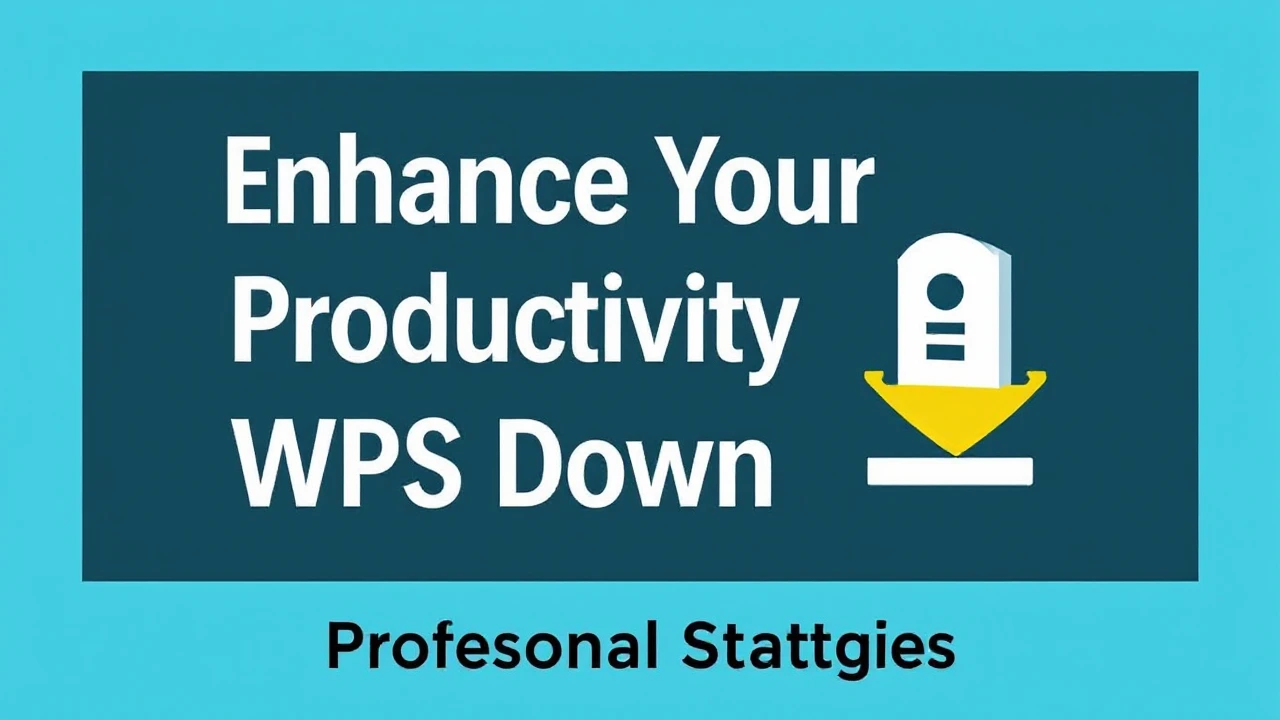 Enhance Your Productivity with WPS Download: Professional Strategies