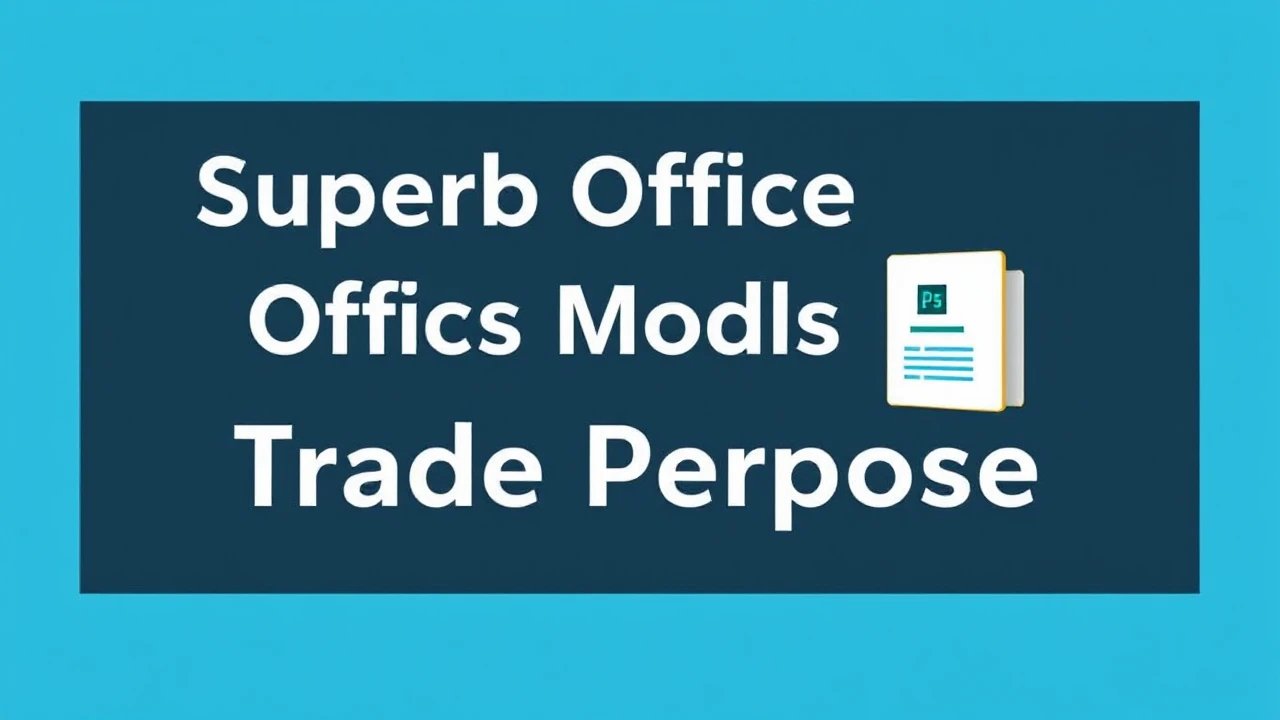 Superb Office Models for Specific Trade Purpose