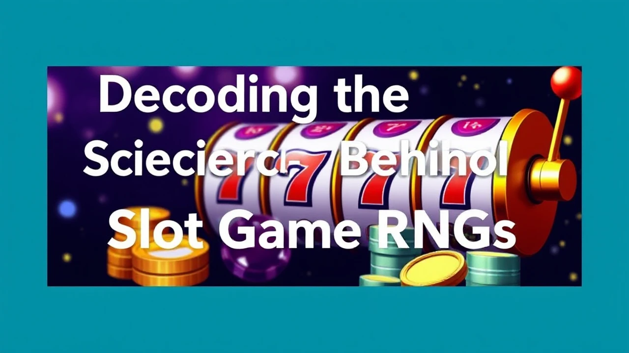 Decoding the Science Behind Slot Game RNGs