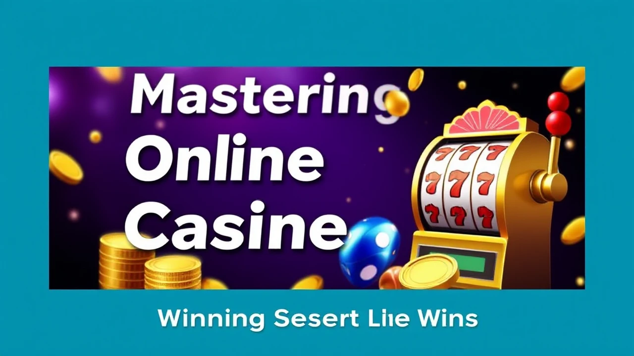 Mastering Online Casino Slots: Winning Secrets for Huge Wins