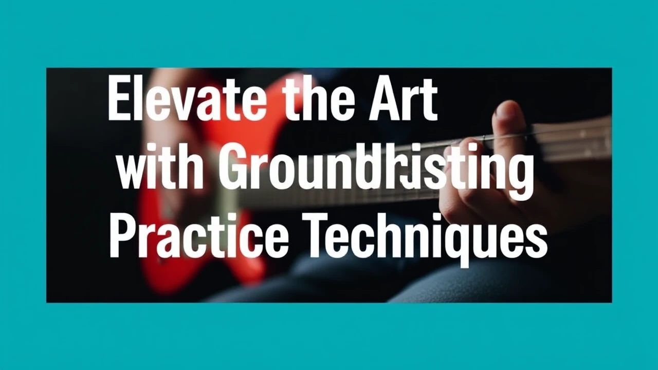 Elevate the Art with Groundbreaking Practice Techniques