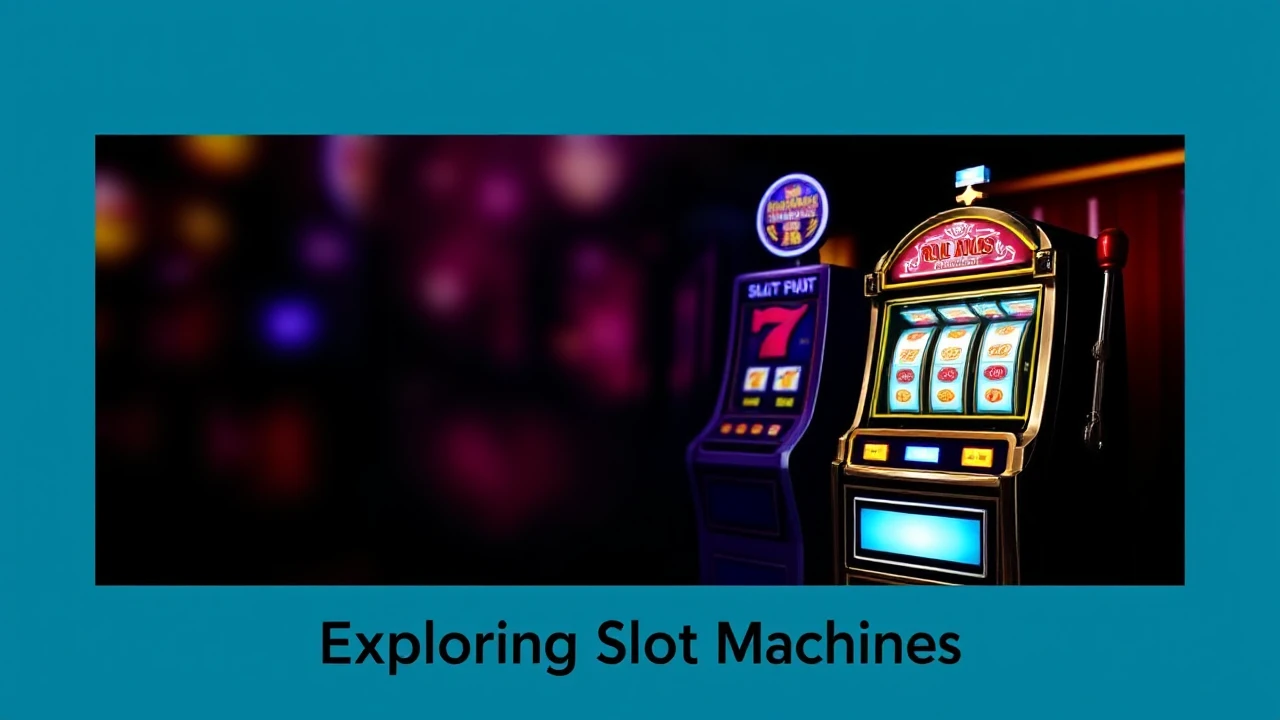 Your Go-To Manual to Selecting the Perfect Slot Machine