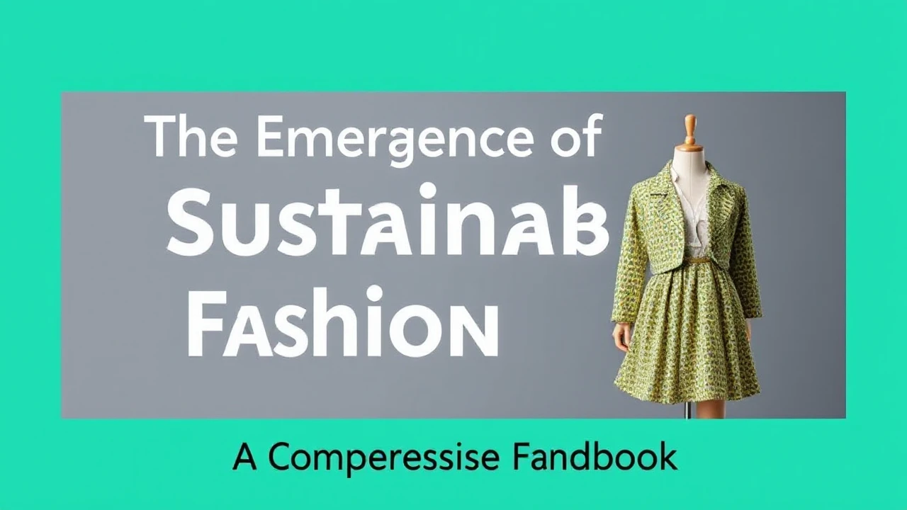 The Emergence of Sustainable Fashion: A Comprehensive Handbook