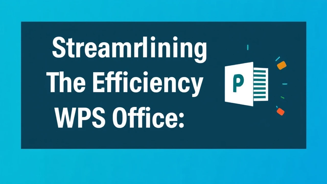 Streamlining The Efficiency with WPS Office: Elite Tips