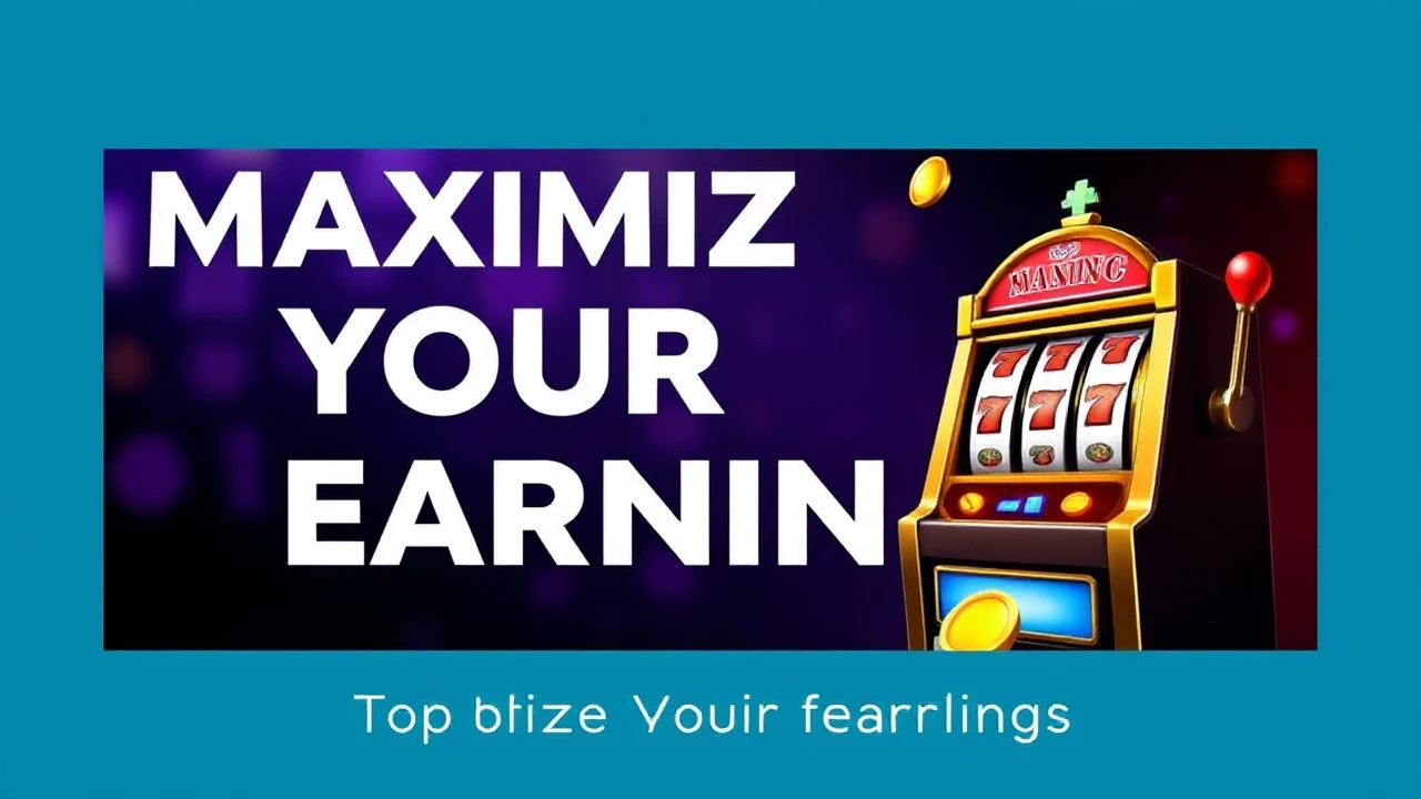 Maximize Your Earnings: Top Strategies for Slots Players