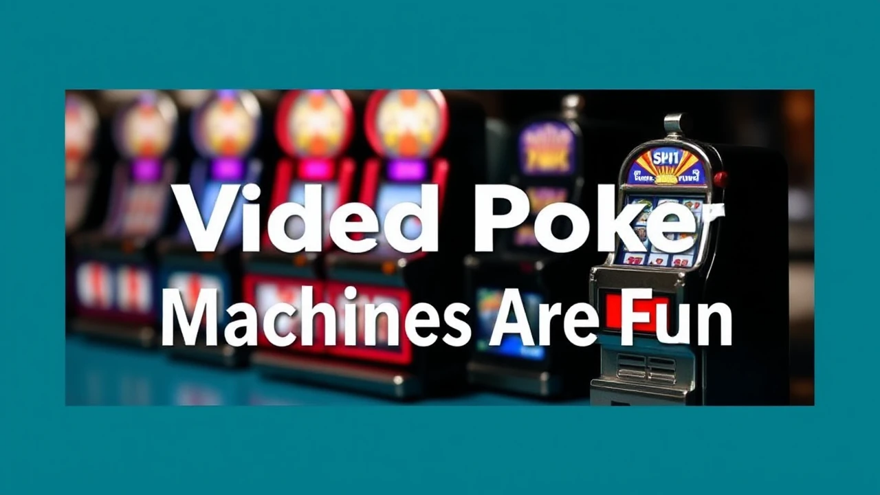 Top 10 Reasons Video Poker Machines Are Fun