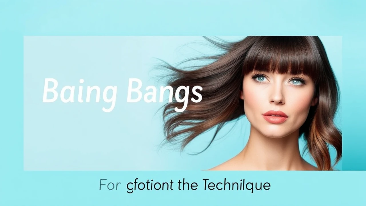 Perfecting the Technique: Drying Bangs for a Perfect Fringe Look