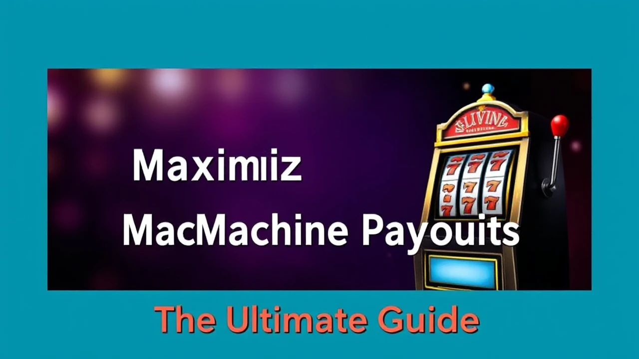 The Ultimate Guide for Increasing Slot Machine Payouts