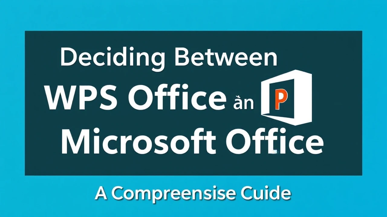 Deciding Between WPS Office and Microsoft Office: A Comprehensive Guide