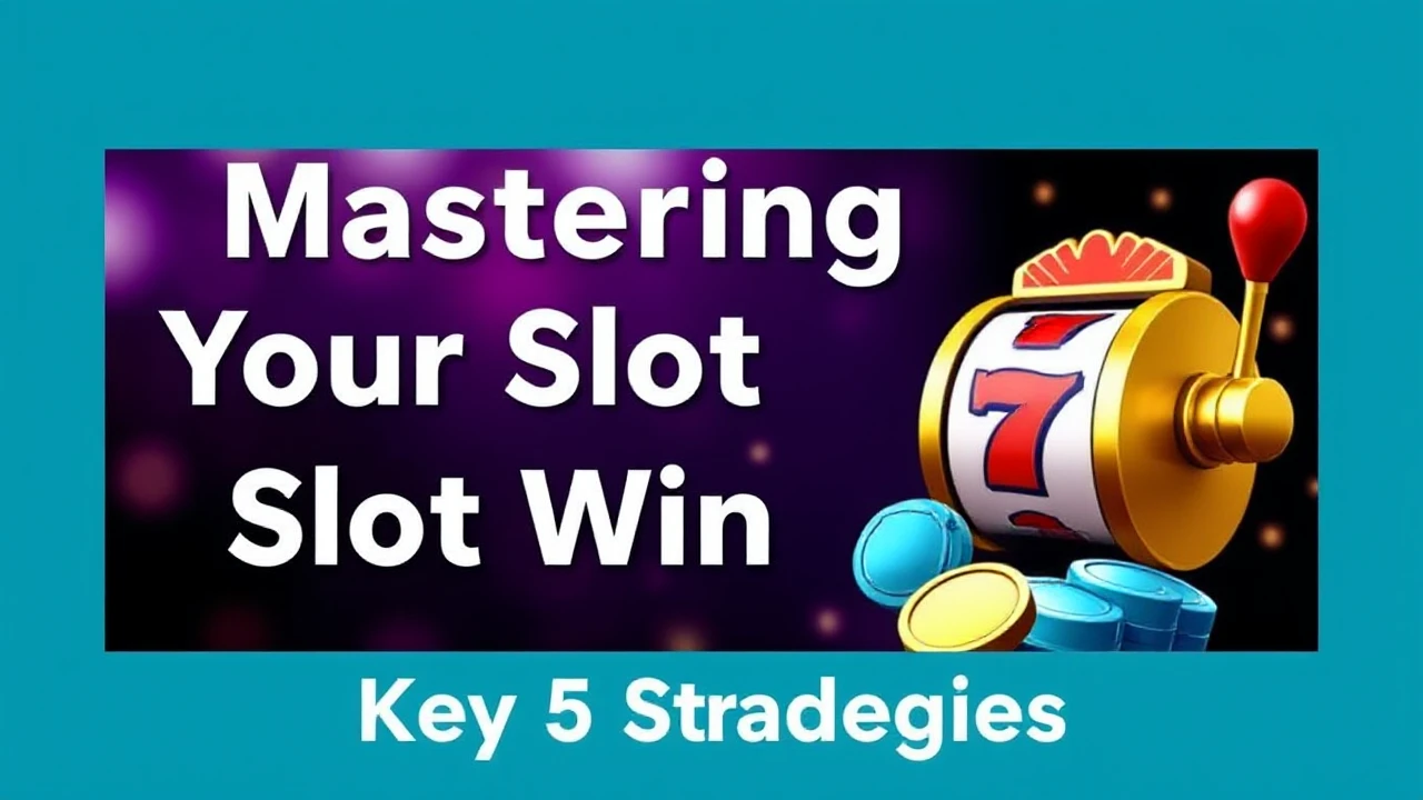 Mastering Your Slot Winnings: Key 5 Strategies