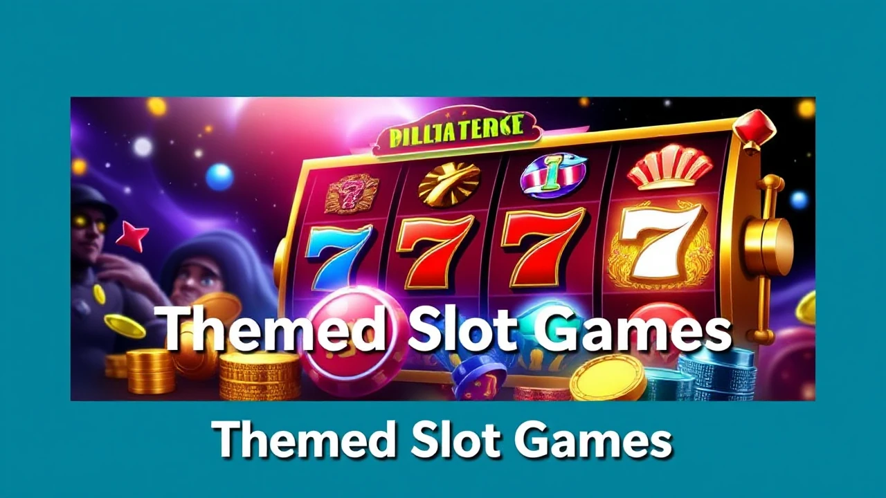 Unveiling the Captivating Domain of Themed Slot Games