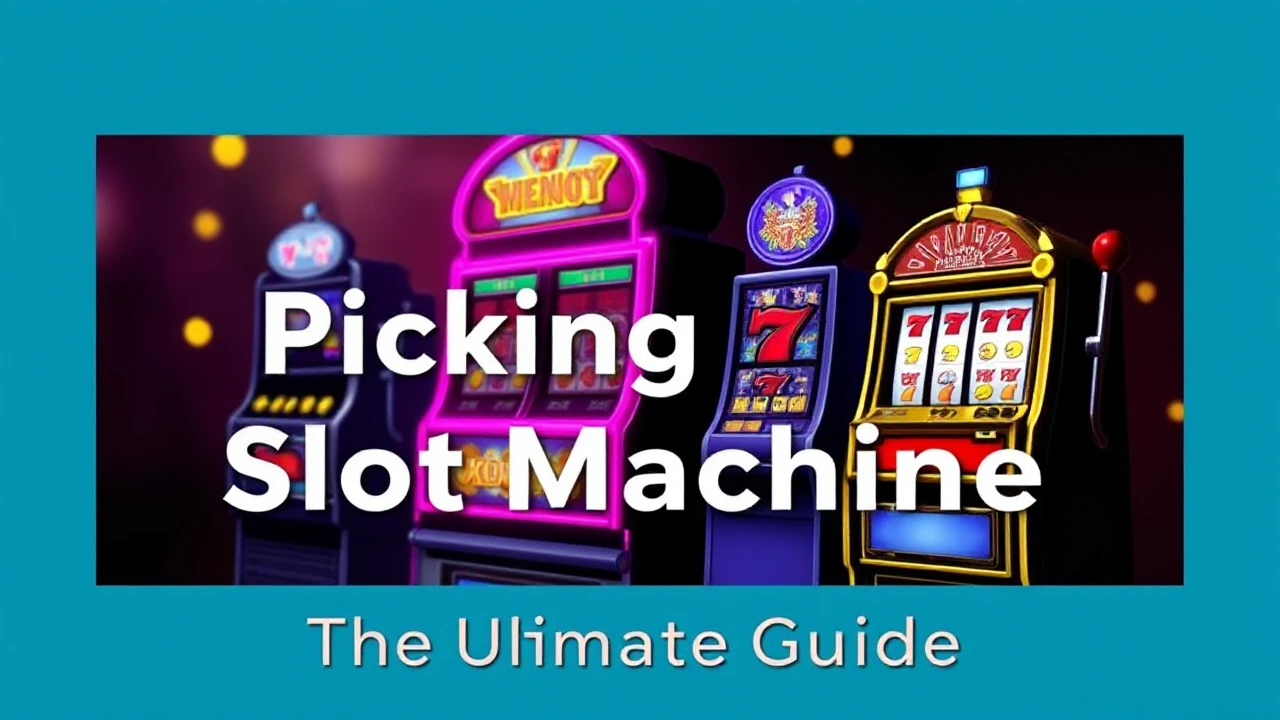 The Ultimate Guide for Picking the Optimal Slot Machine