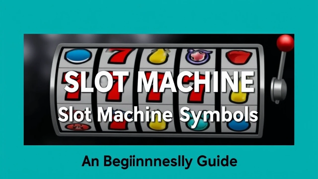 Demystifying Slot Machine Symbols: A Beginner-Friendly Guide