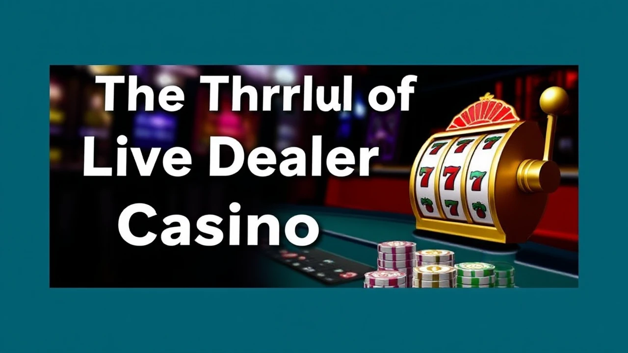 The Thrill of Live Dealer Casino Slots
