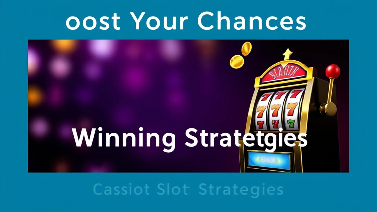 Boost Your Chances: Casino Slot Winning Strategies