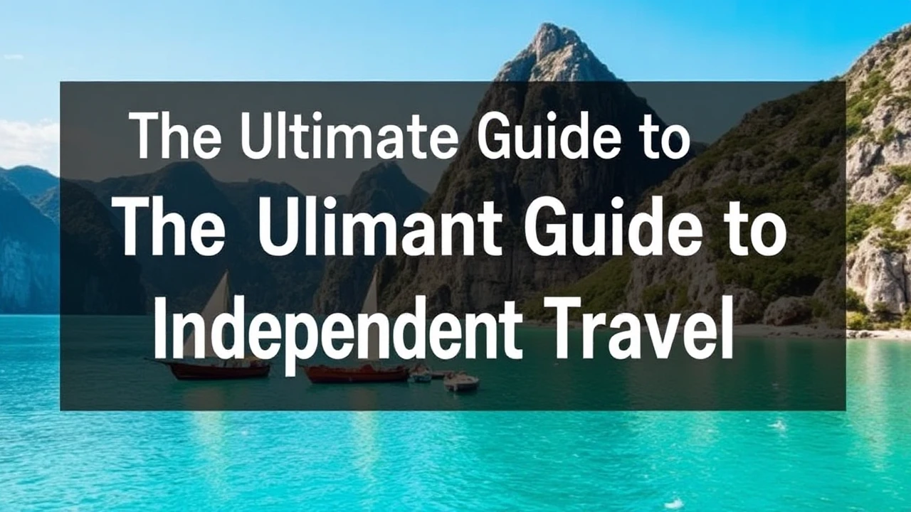 The Ultimate Guide to Independent Travel: Top Tips for Venturing into the World Alone