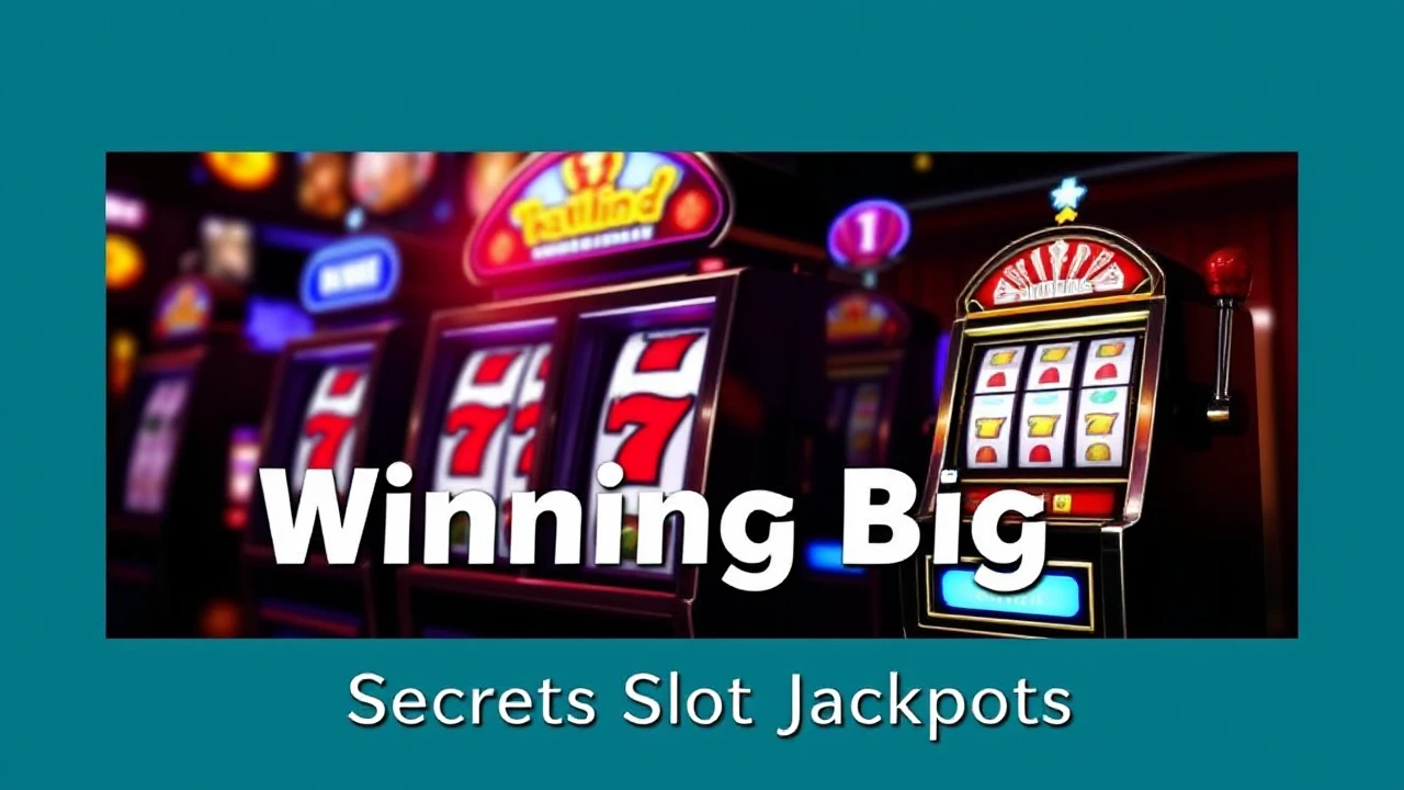 Winning Big: Secrets of Casino Slot Jackpots