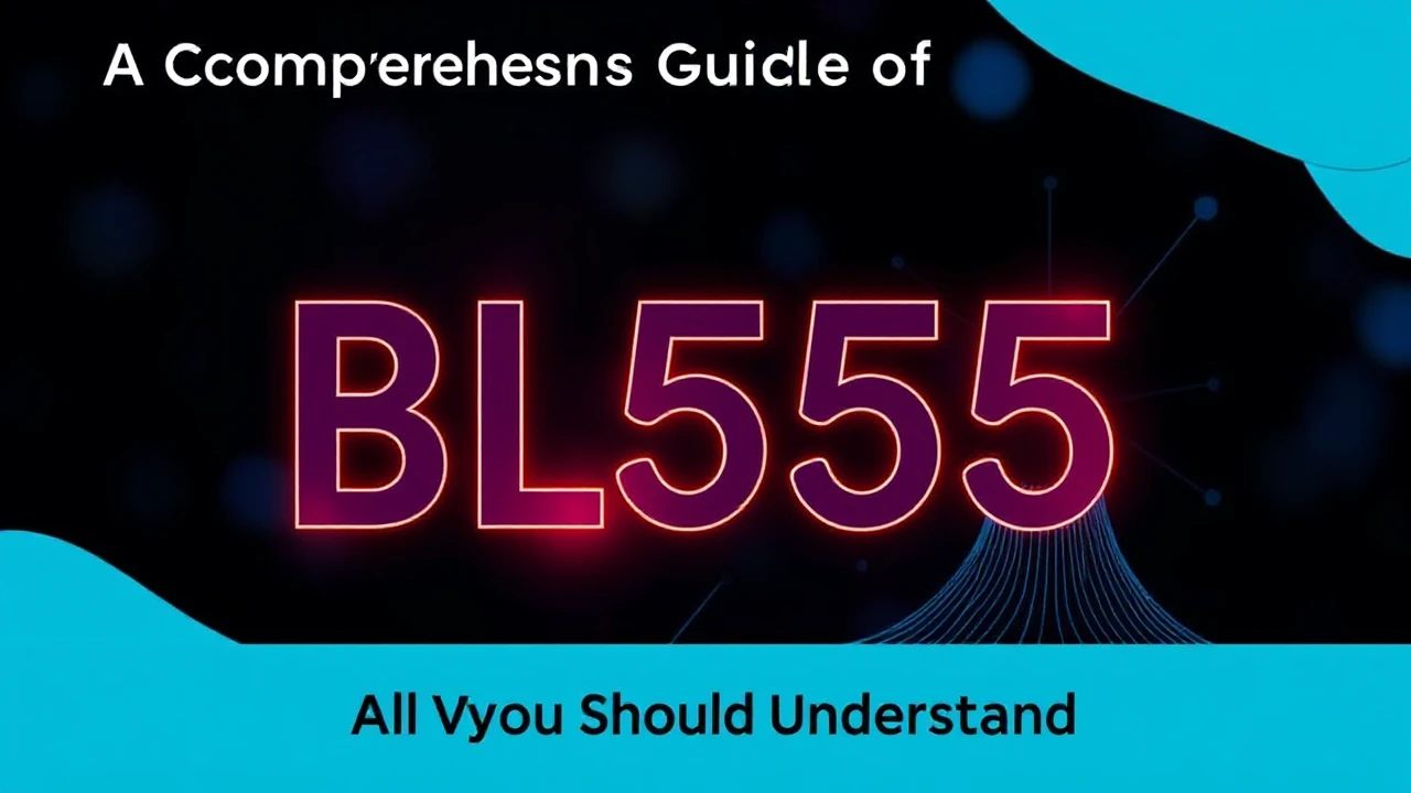 A Comprehensive Guide of BL555: All You Should Understand