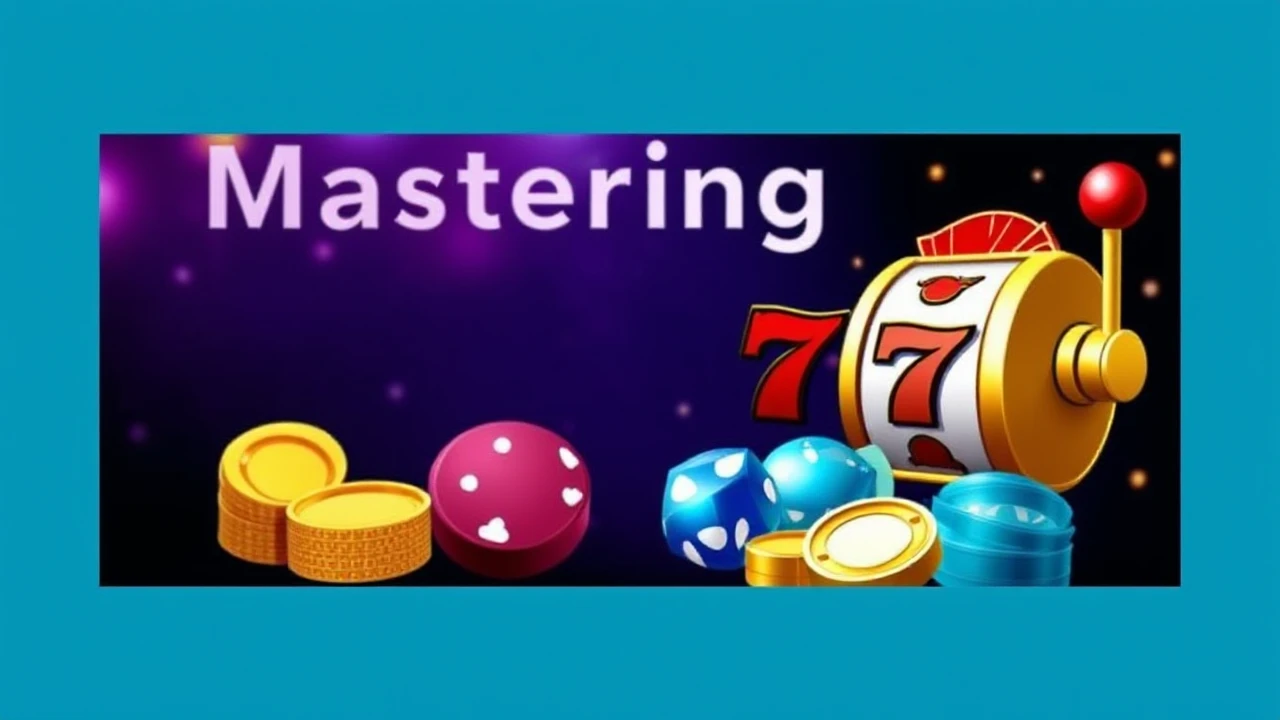 Mastering Online Casino Slot Games: Top Tactic Manual