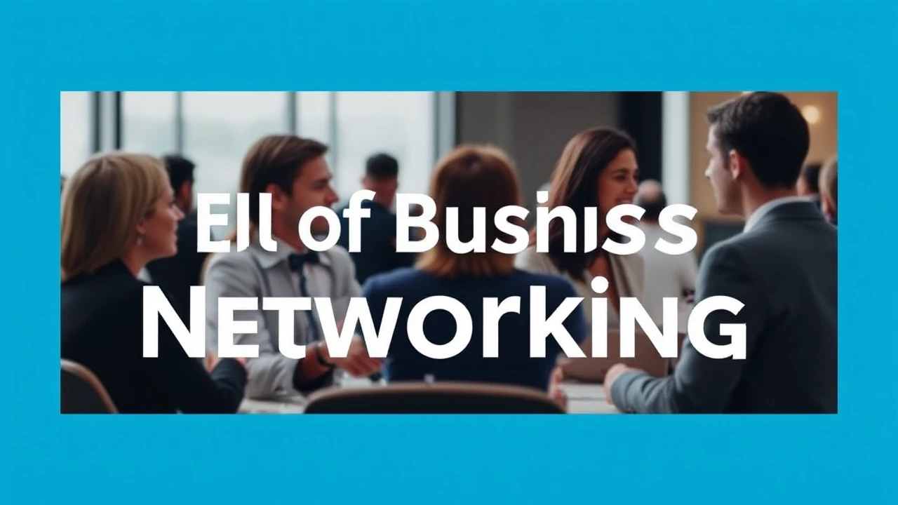 Perfecting the Skill of Business Networking: A Step-by-Step Guide