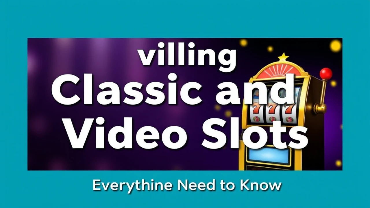 Unveiling Classic and Video Slots: Everything You Need to Know