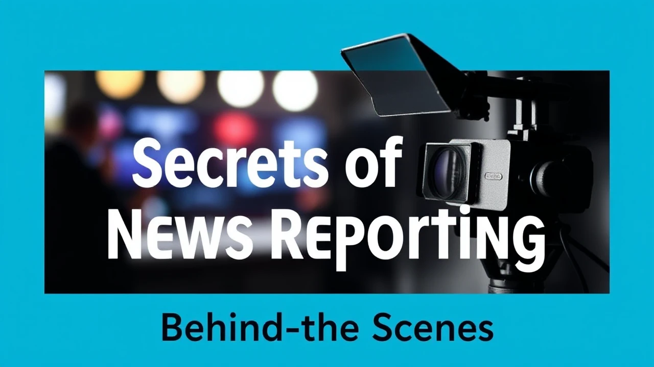 Behind-the-Scenes: Exploring the Secrets of News Reporting