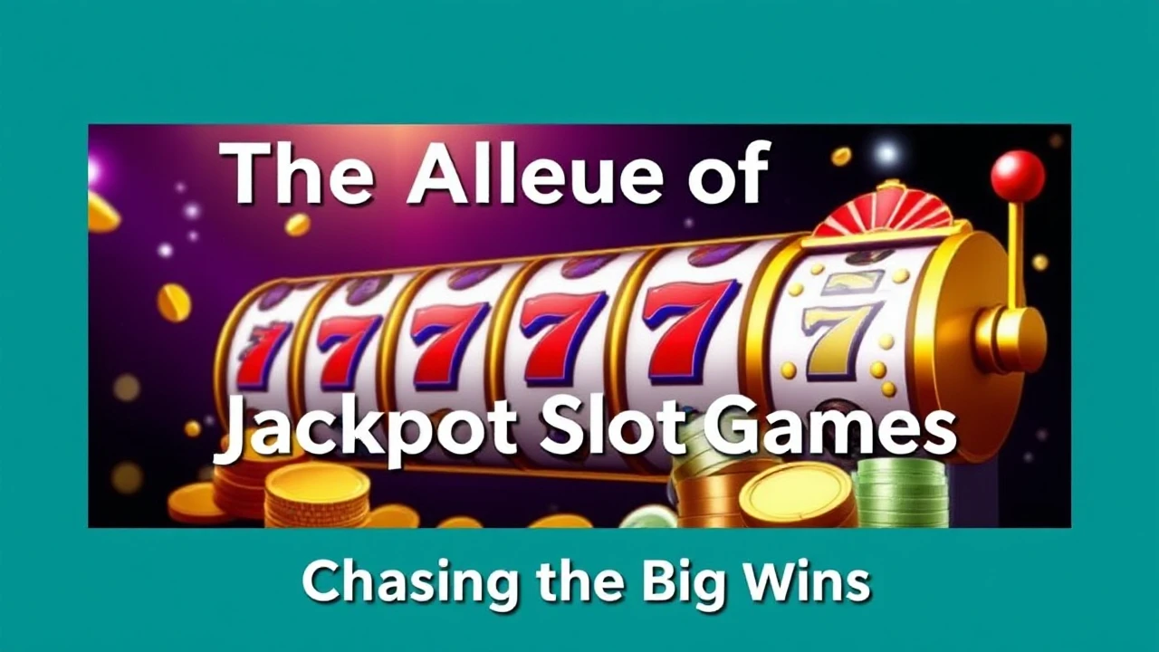 The Allure of Jackpot Slot Games: Chasing the Big Wins