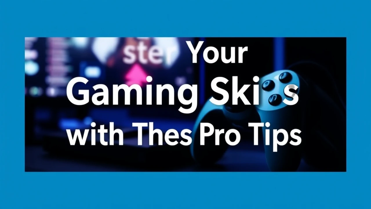 Master Your Gaming Skills with These Pro Tips