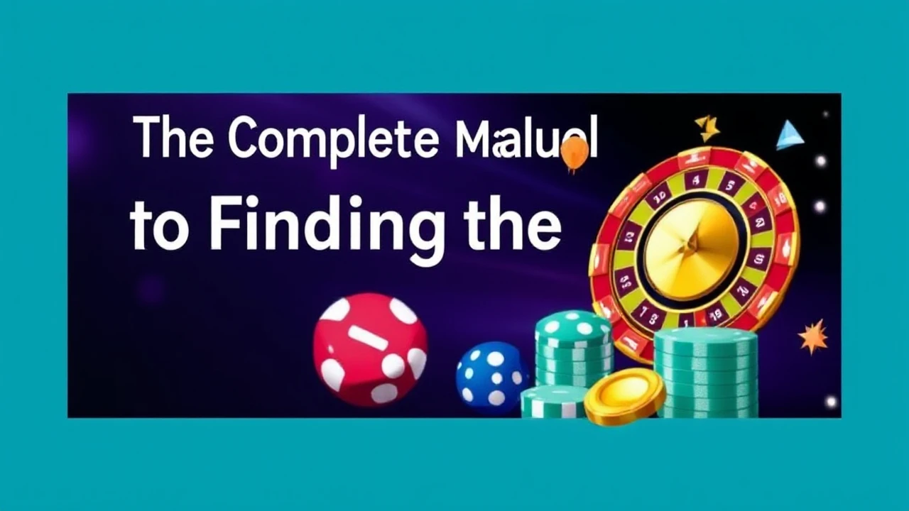 The Complete Manual to Finding the Best Online Casino Bonus