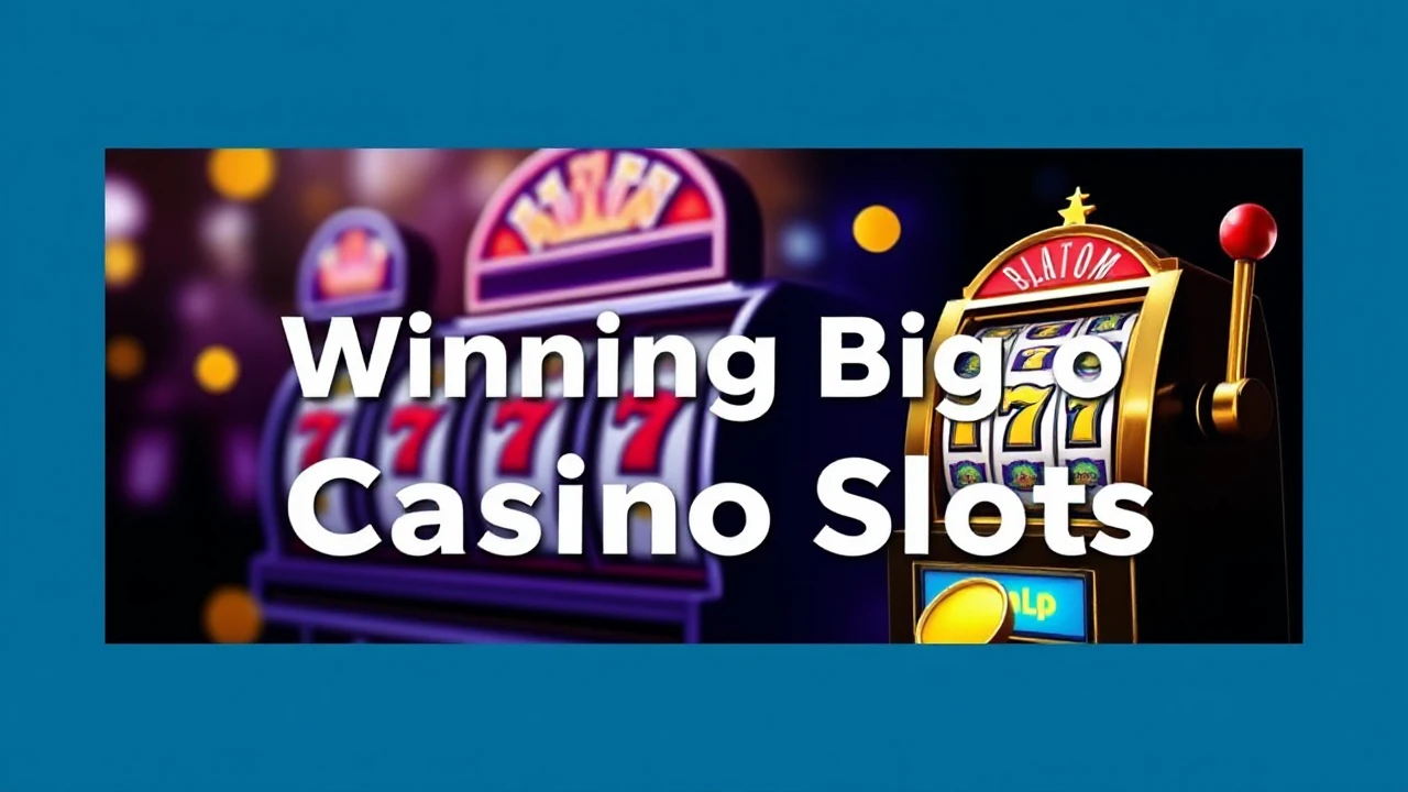 Conquering the Art of Winning Big on Casino Slots